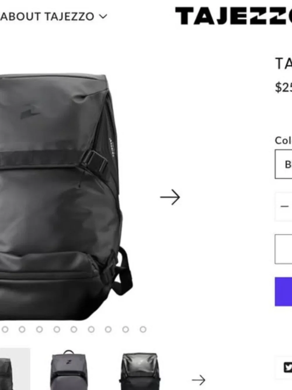 Tajezzo Water-resistant Laptop Backpack
